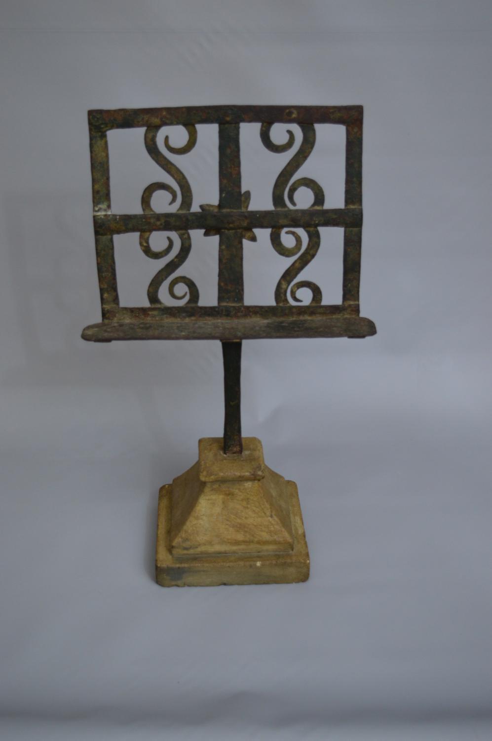 Eary 19th Century Iron Table Lectern