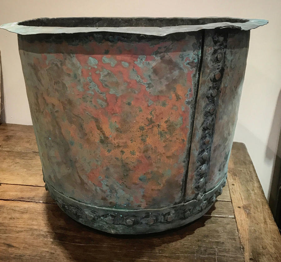 19TH CENTURY RIVETED COPPER