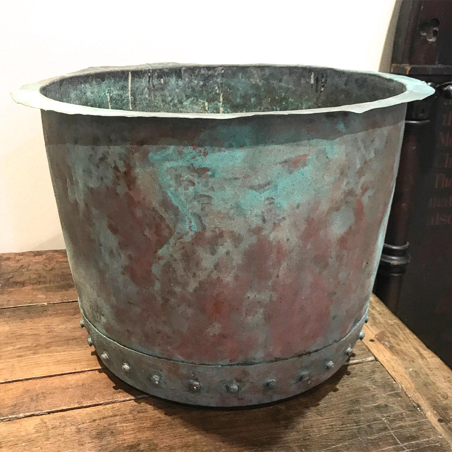 19TH CENTURY RIVETED COPPER