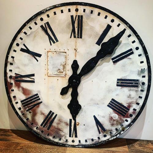 FRENCH TOWER CLOCK FACE