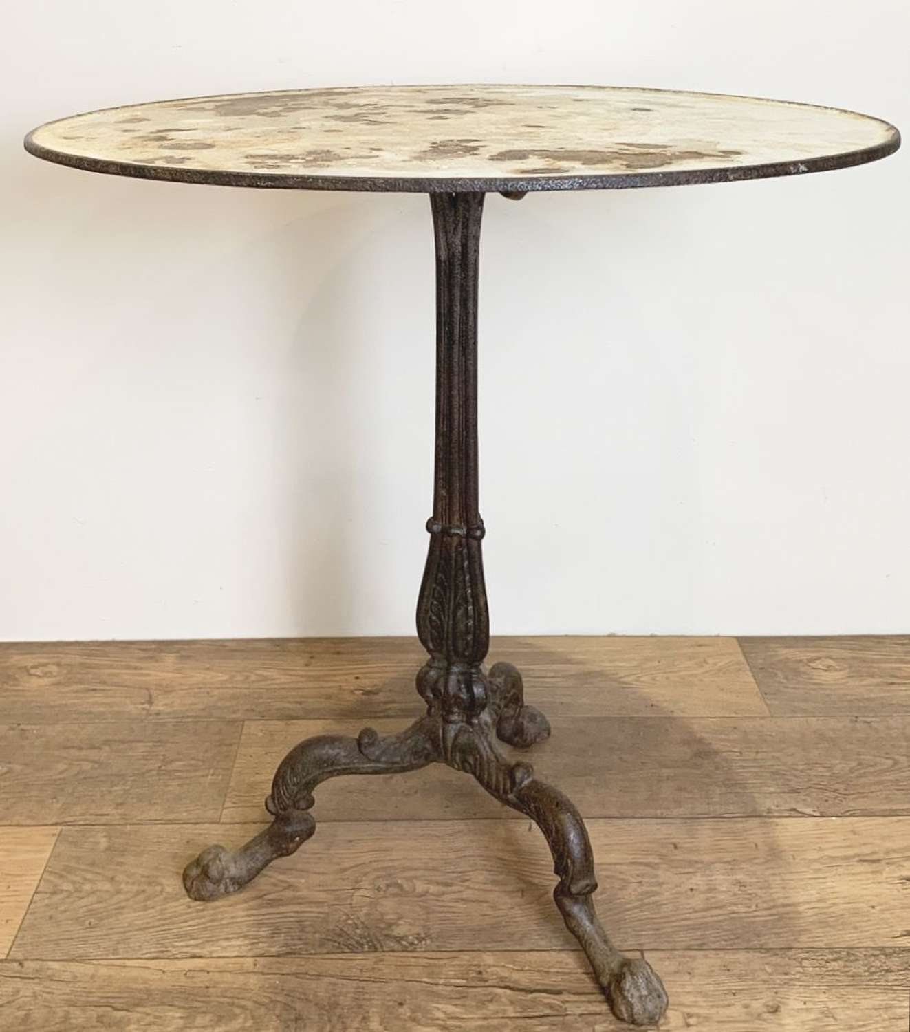 LARGE 19TH CENTURY FRENCH BISTRO TABLE
