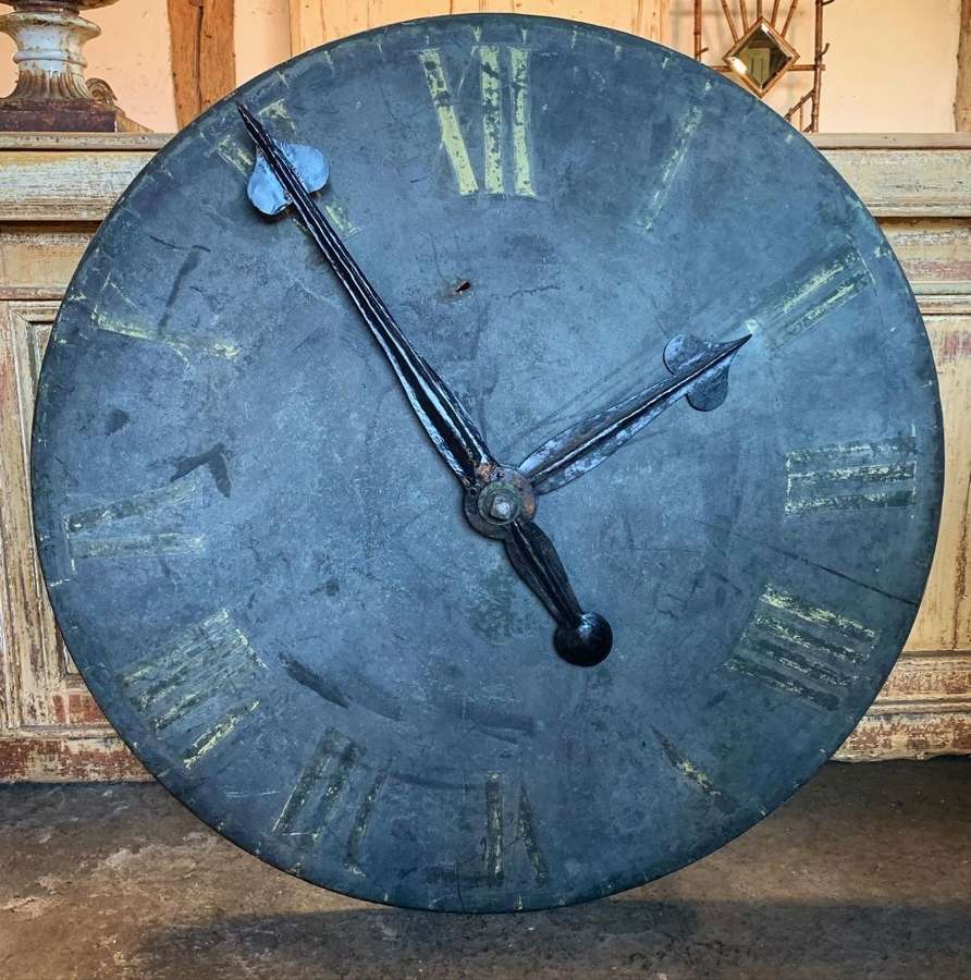 LARGE 19TH CENTURY TOWER CLOCK FACE