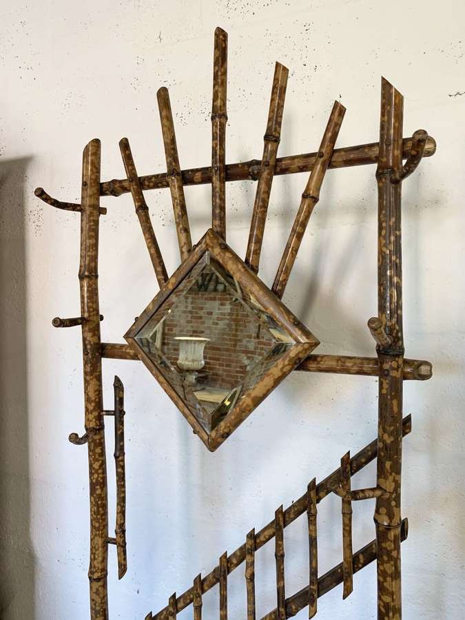 ANTIQUE BAMBOO HALL COAT STAND