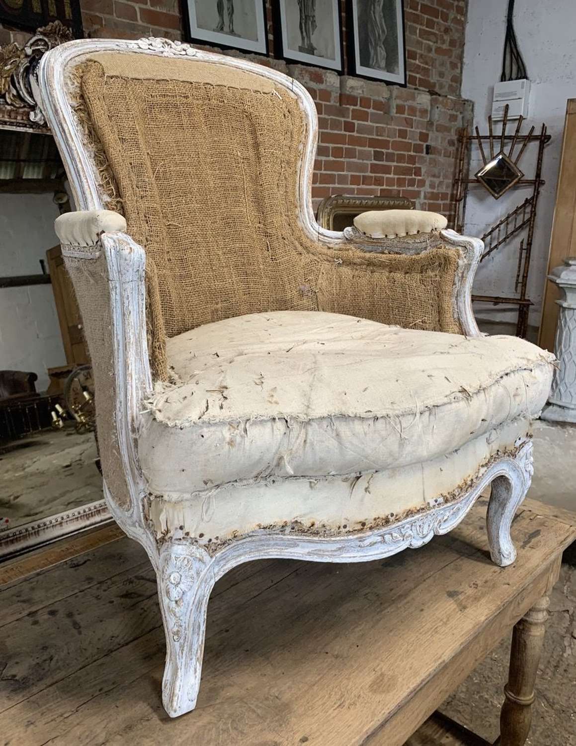 19TH CENTURY FRENCH ARMCHAIR