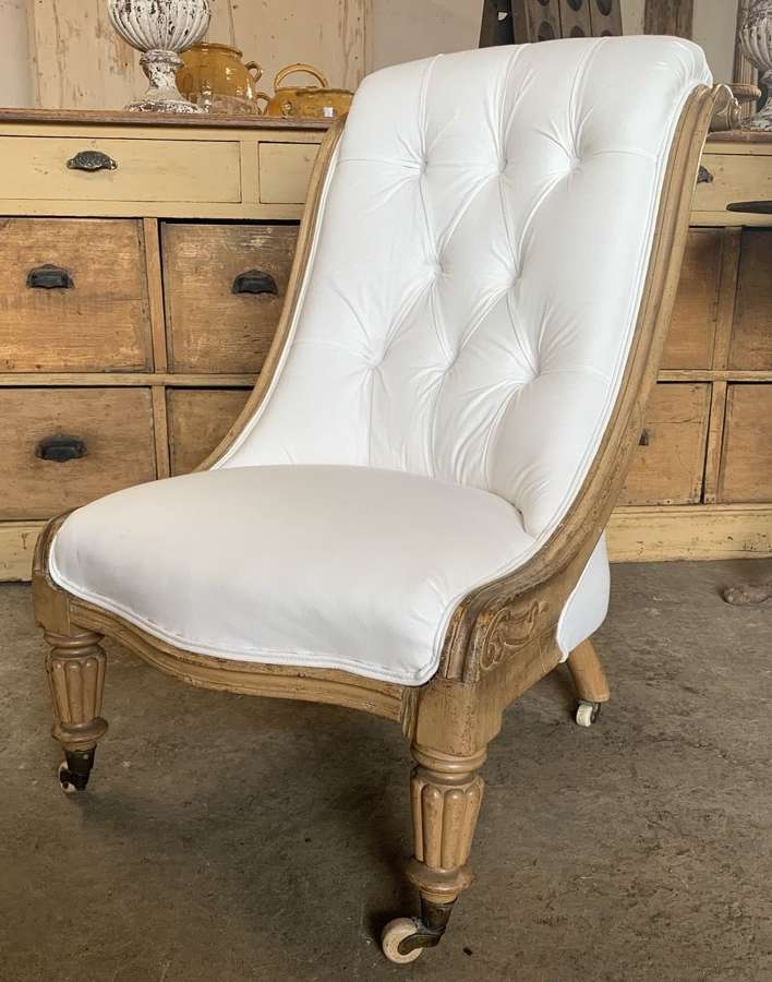 WILLIAM IV LIBRARY CHAIR