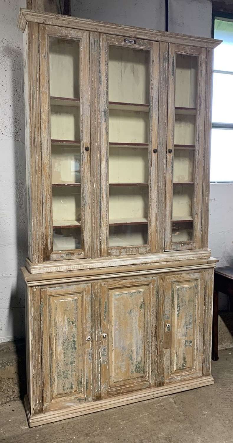 FRENCH PHARMACY DISPALY CABINET