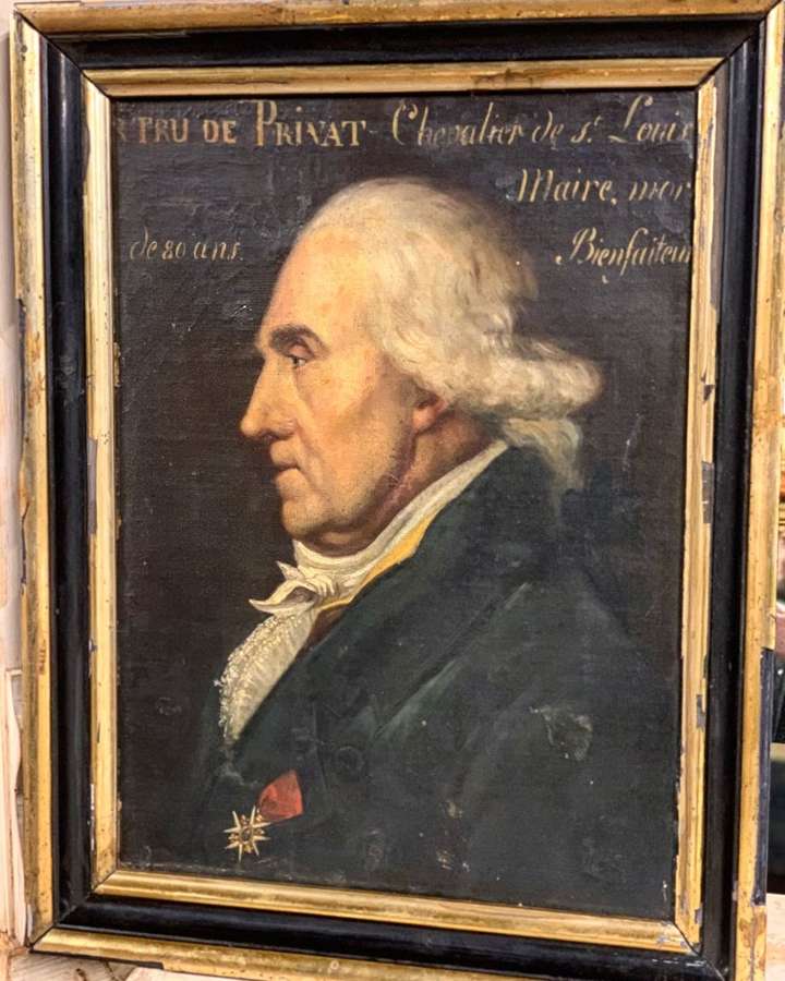 18TH CENTURY FRENCH PORTRAIT PAINTING