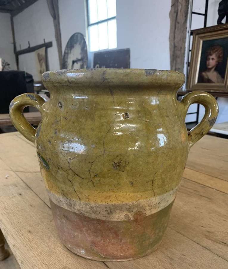 EARLY 19TH CENTURY FRENCH CONFIT POT