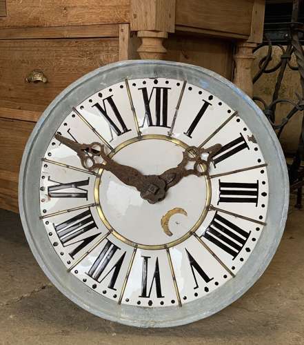 19TH CENTURY FRENCH ENAMELLED CLOCK FACE