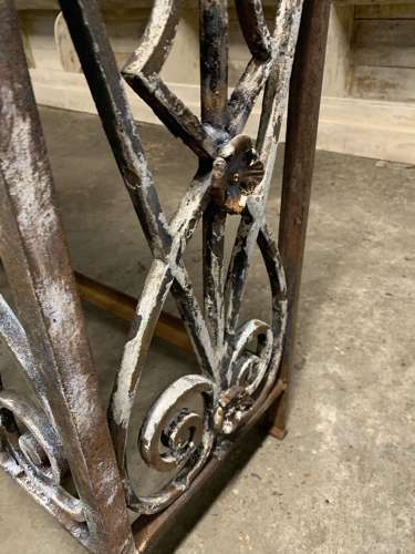 19TH CENTURY FRENCH BALCONY CONSOLE TABLE
