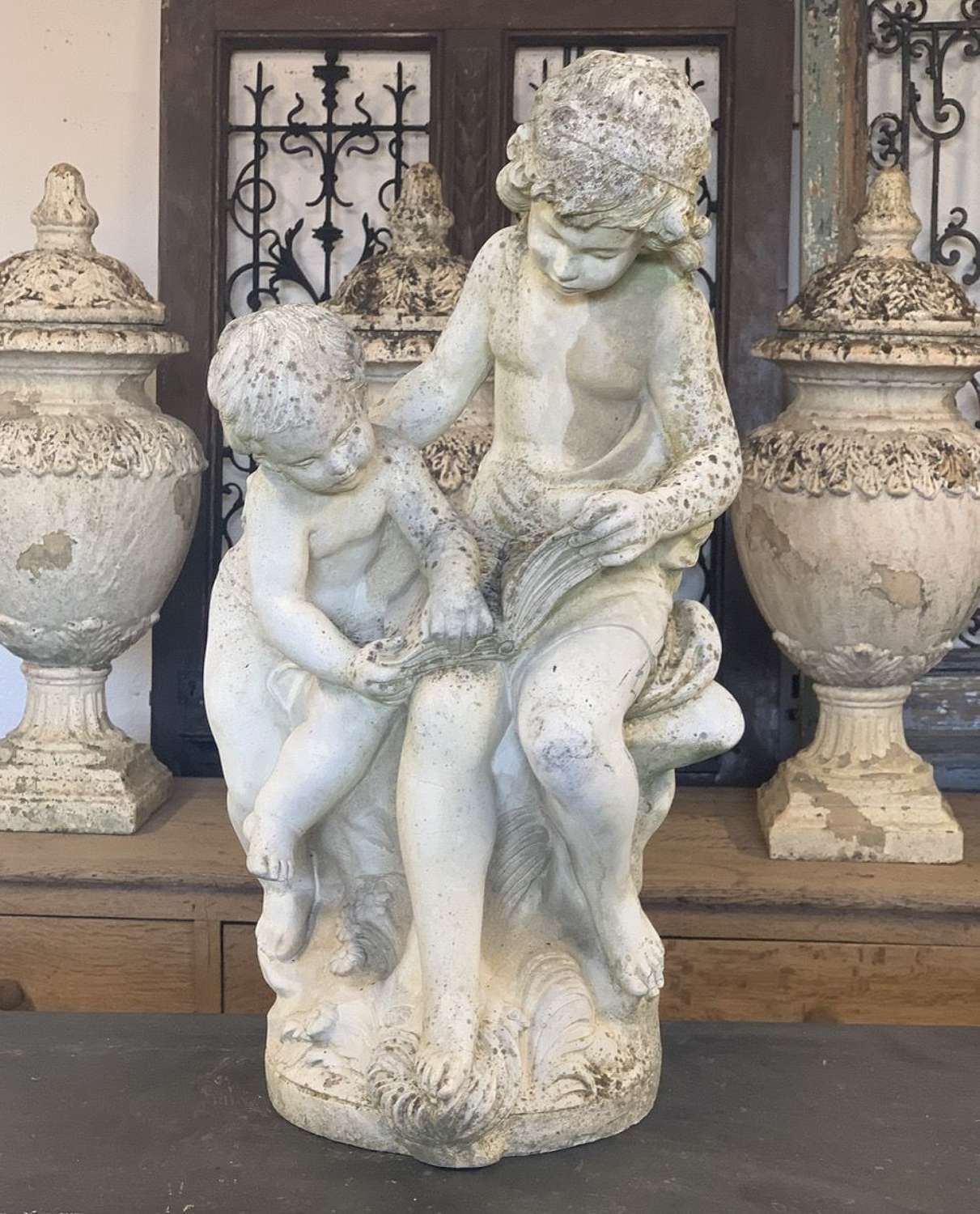 Italian Composite Marble Statue