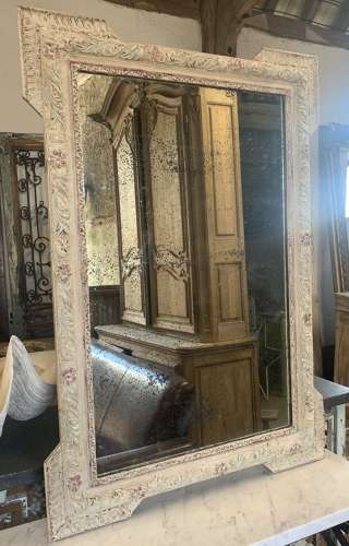 Antique Foxed Mirror
