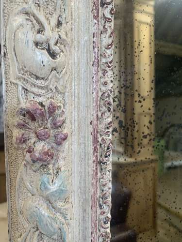 Antique Foxed Mirror