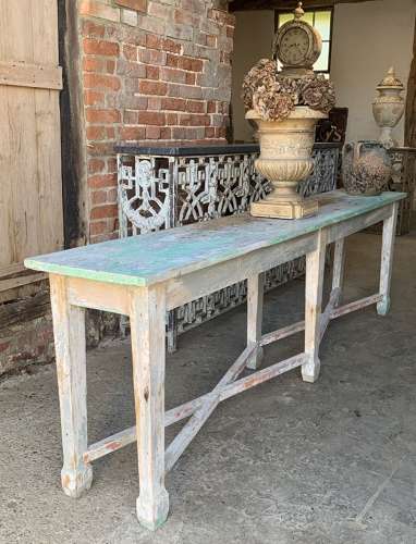 Antique French Florist Console Table