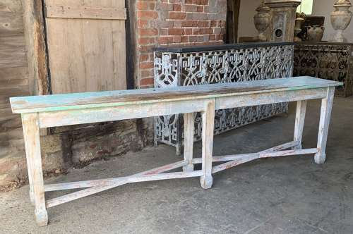 Antique French Florist Console Table