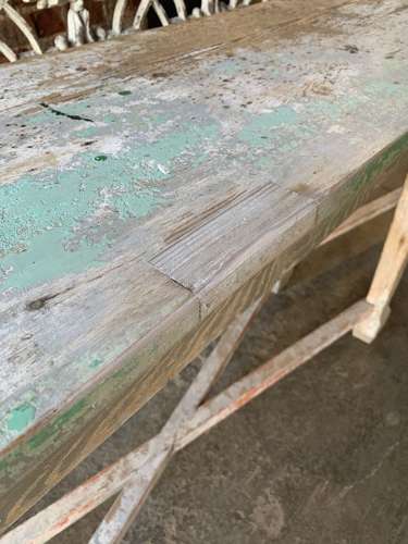 Antique French Florist Console Table