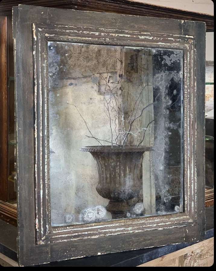 19th Century Distressed Mirror