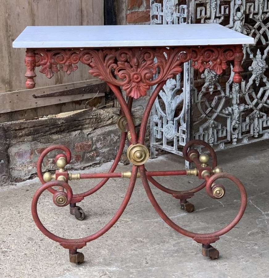 19th Century French Patisserie Table