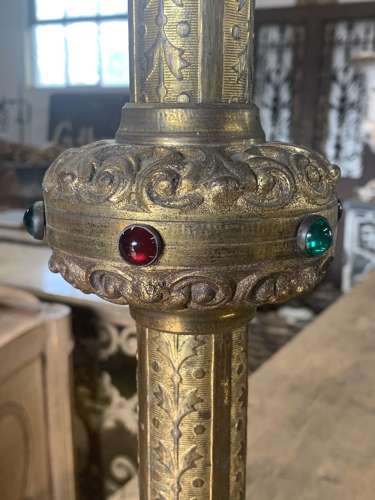 19th Century Church Altar Candlestick