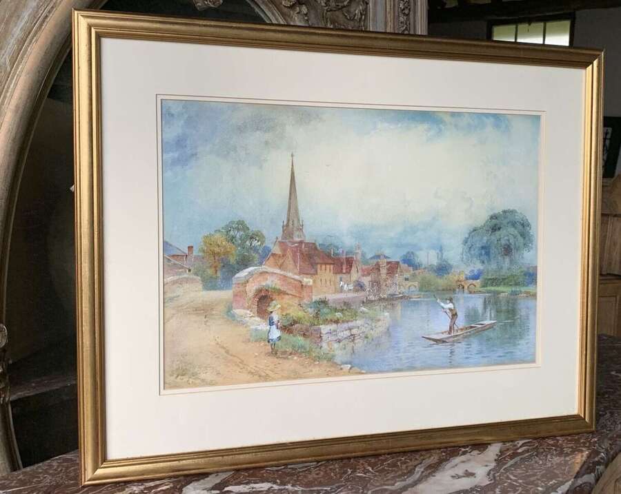 Original Victorian Water Colour Painting