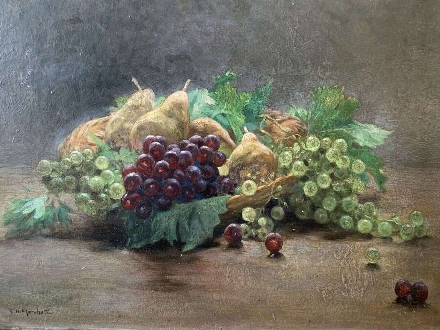 Antique French Still Life Painting