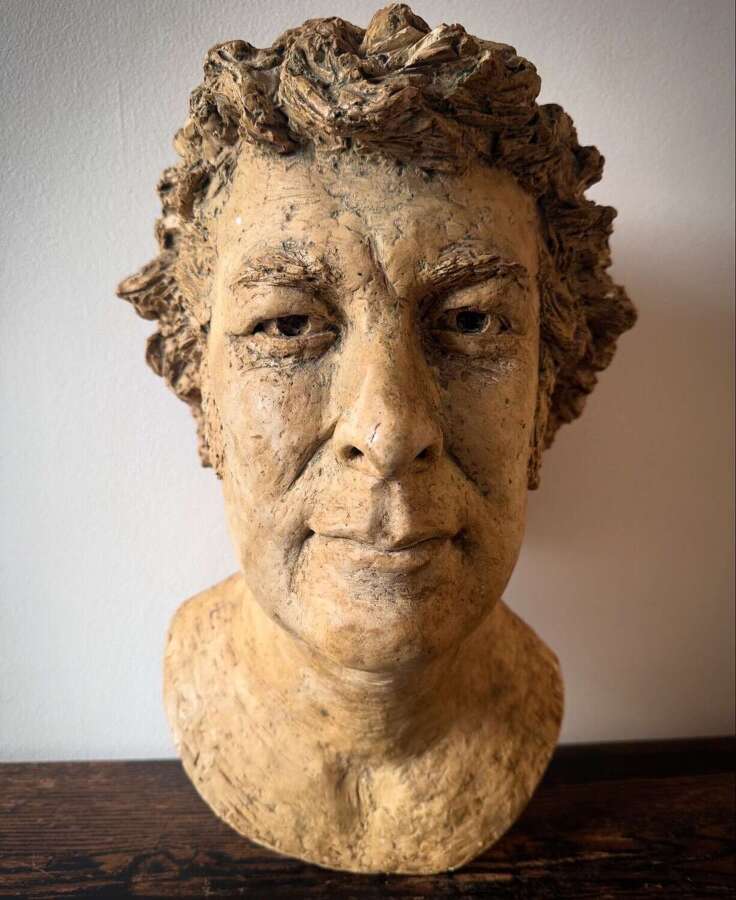 Plaster Portrait Head