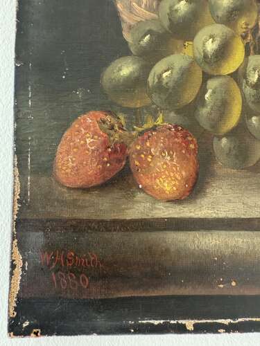 19th Century Still Life Oil Painting