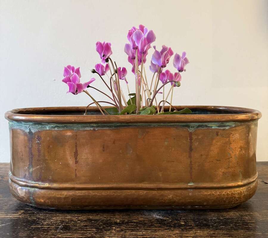 Victorian Copper Jardiniere