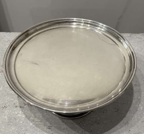 Mappin & Webb Silver Plate Cake Stand