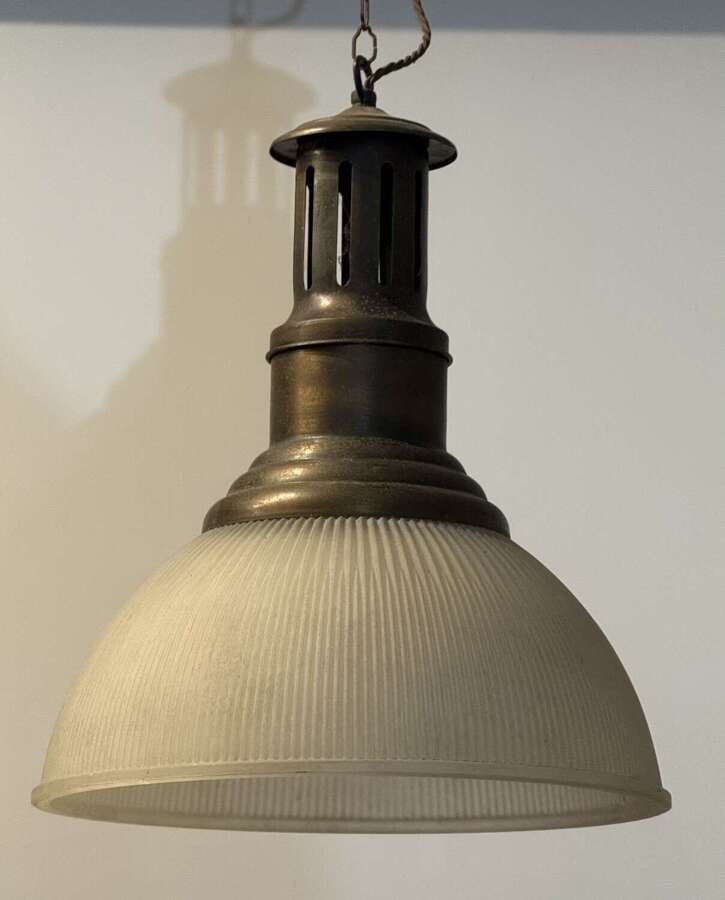 1930&rsquo;s Holophane Ceiling Light