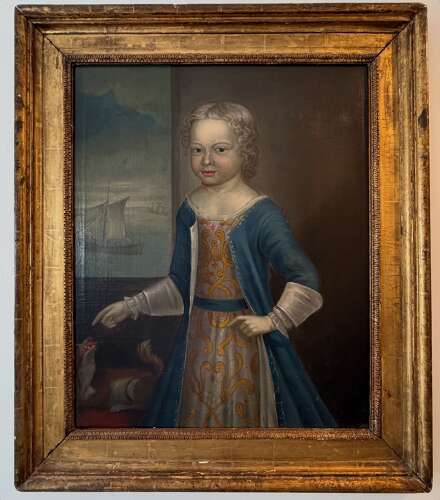 18th Century English School Portrait Painting