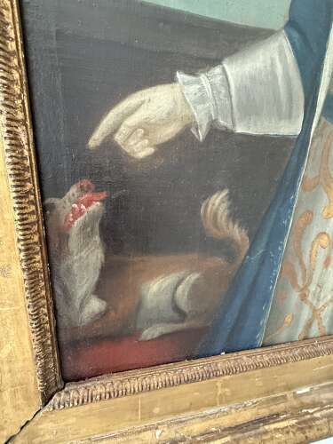 18th Century English School Portrait Painting