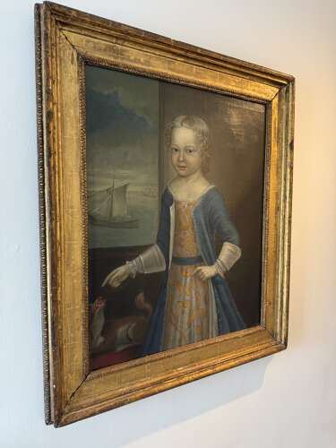 18th Century English School Portrait Painting