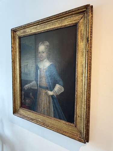 18th Century English School Portrait Painting