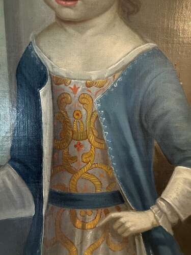 18th Century English School Portrait Painting
