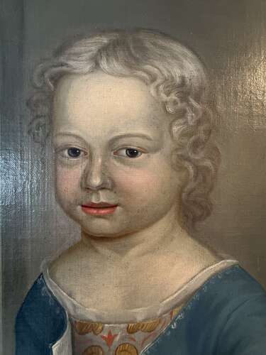 18th Century English School Portrait Painting