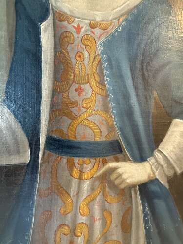 18th Century English School Portrait Painting