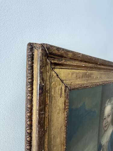 18th Century English School Portrait Painting