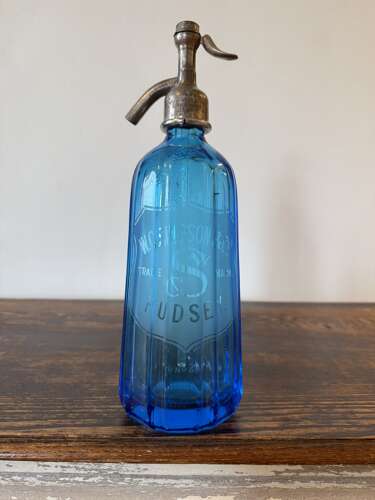 Antique Soda Siphon By WC Simpson & Co Pudsey