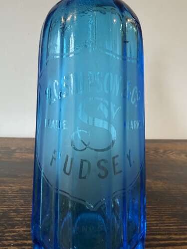 Antique Soda Siphon By WC Simpson & Co Pudsey