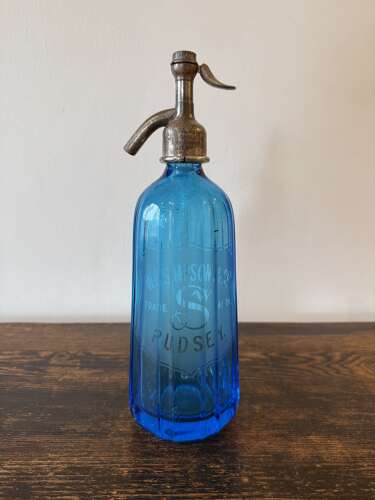 Antique Soda Siphon By WC Simpson & Co Pudsey